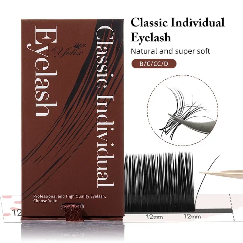 Super Matte Classic pojedinačne ekstenzije trepavica 0.18mm