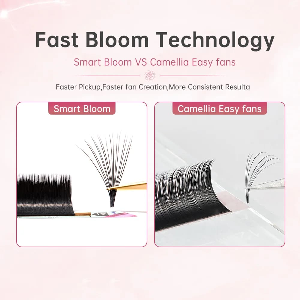 Jednostavno raširenje Smart Bloom mješovite duljine trepavice