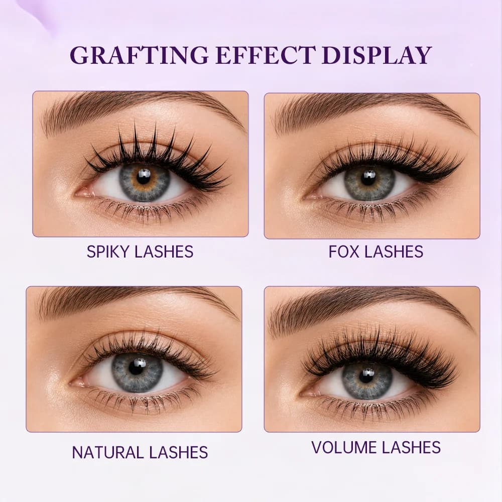Camellia volumen ekstenzije trepavica mekane prirodne