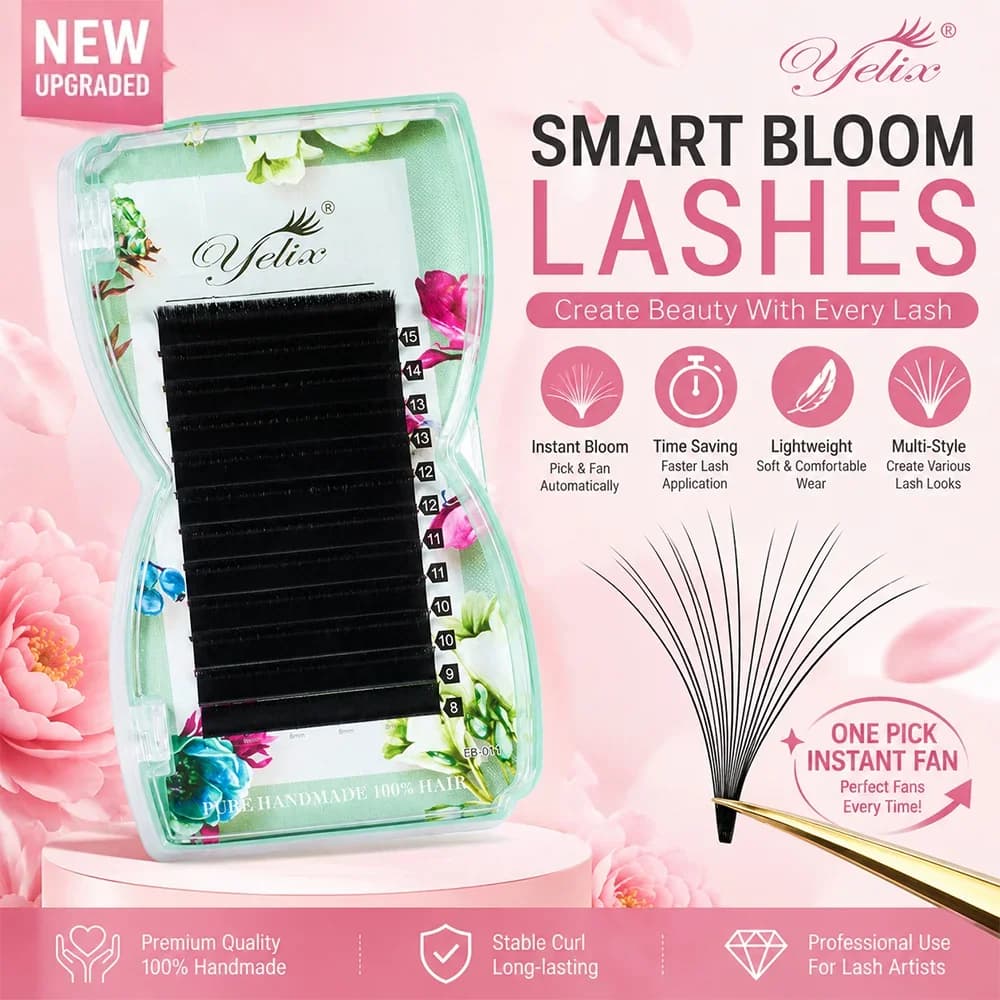 Jednostavno raširenje Smart Bloom mješovite duljine trepavice